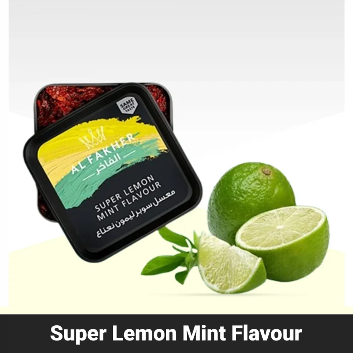 Al Fakher Super Lemon Mint Shisha Tobacco