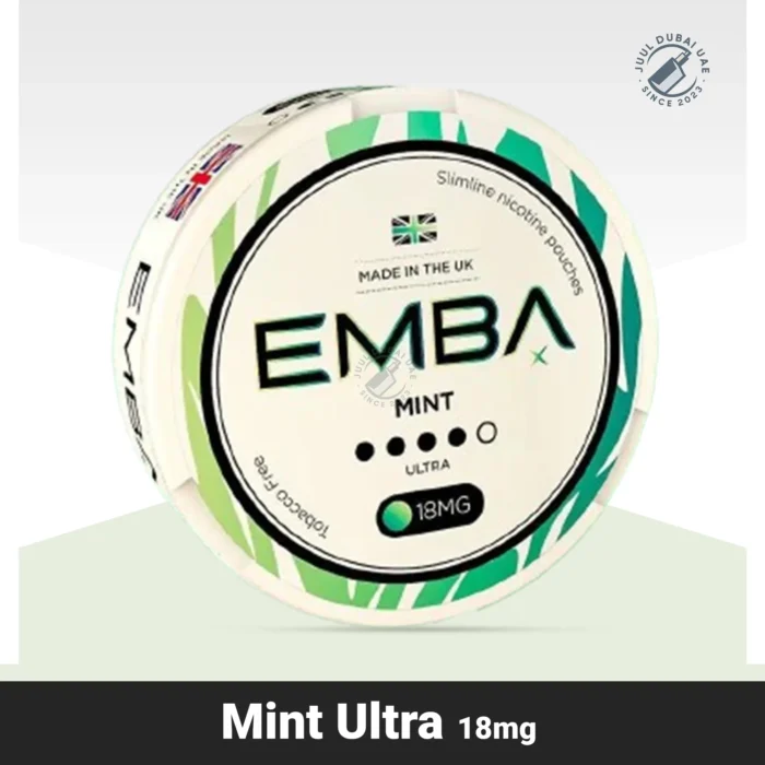 EMBA Nicotine Pouches Mint Ultra in Dubai UAE