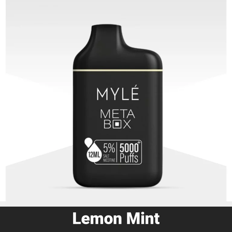 Myle Meta Box Lemon Mint Disposable Device