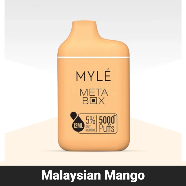 Myle Meta Box Malaysian Mango Disposable Device