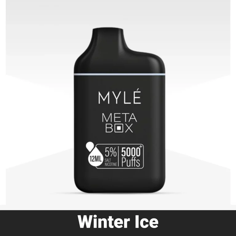 Myle Meta Box Winter Ice Disposable Device