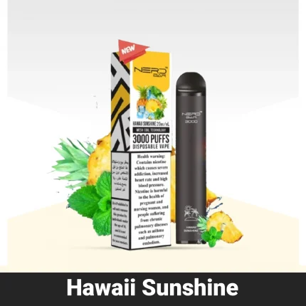 NERD BAR 3000 Puffs Hawaii Sunshine Disposable Vape Dubai