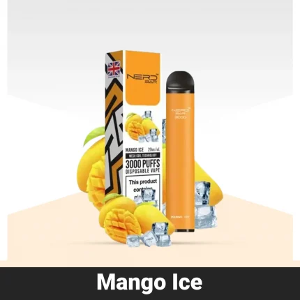 NERD BAR 3000 Puffs Mango Ice Disposable Vape in Dubai