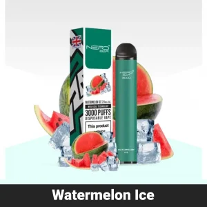 NERD BAR 3000 Puffs Watermelon Ice Disposable Vape