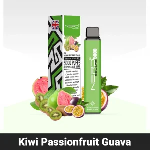 Nerd Square 5000 Kiwi Passionfruit Guava Disposable Vape