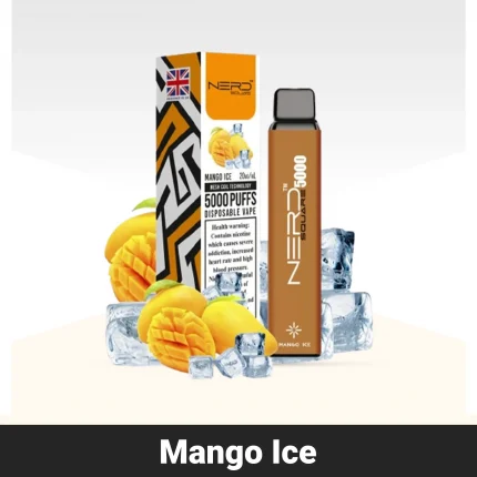 Nerd Square 5000 Mango Ice Disposable Vape