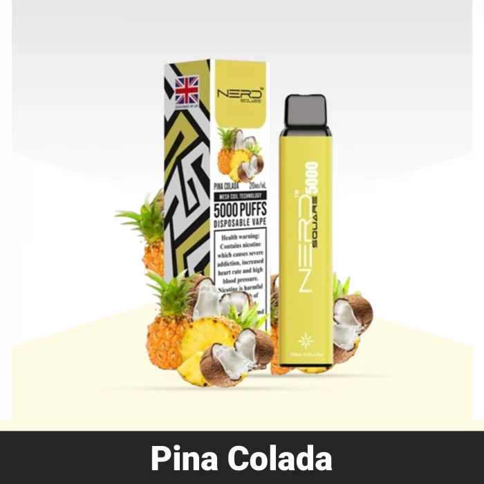 Nerd Square 5000 Pina Colada Disposable Vape