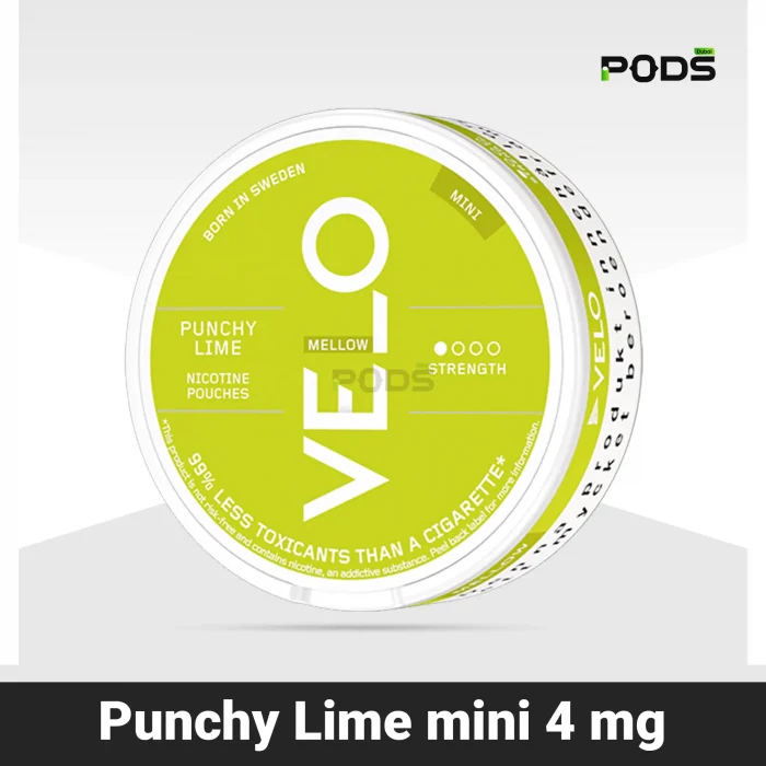 Velo Punchy Lime 4mg